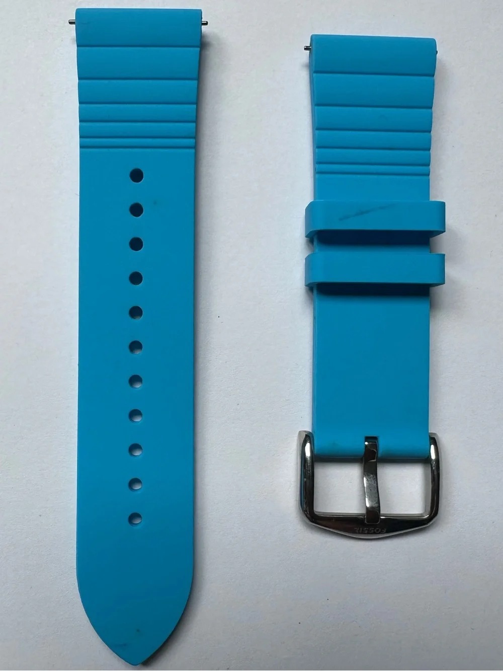 Fossil bright blue